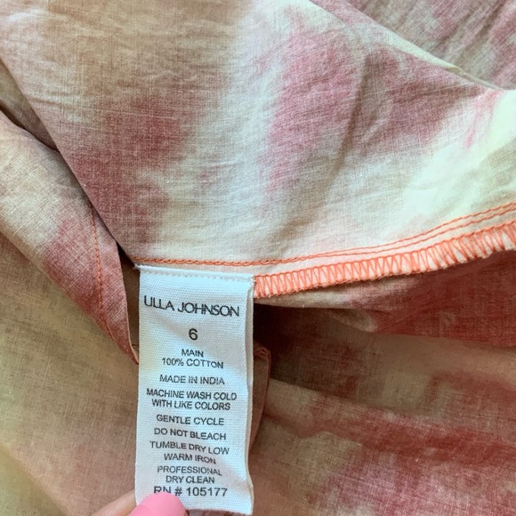 Ulla Johnson Valentina Braided Tie-Belt Midi Dress - Picture 13 of 16